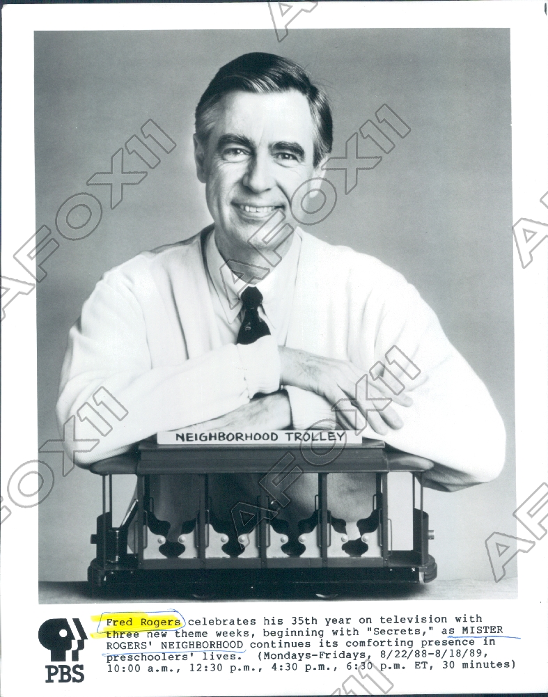 프레드 로저스을 보여주는 기록 사진