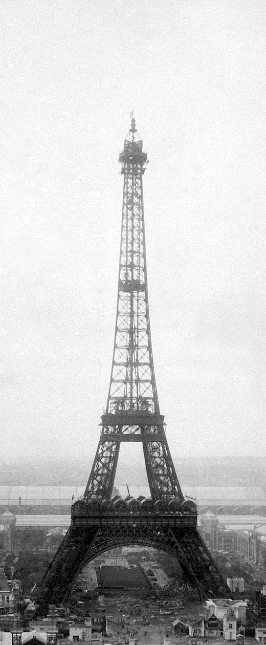 1889년의 에펠탑