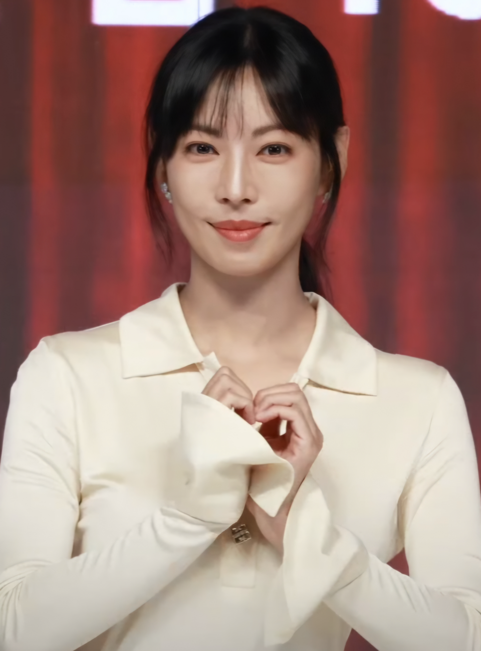 2024년 제작발표회에서 촬영된 김소연 사진